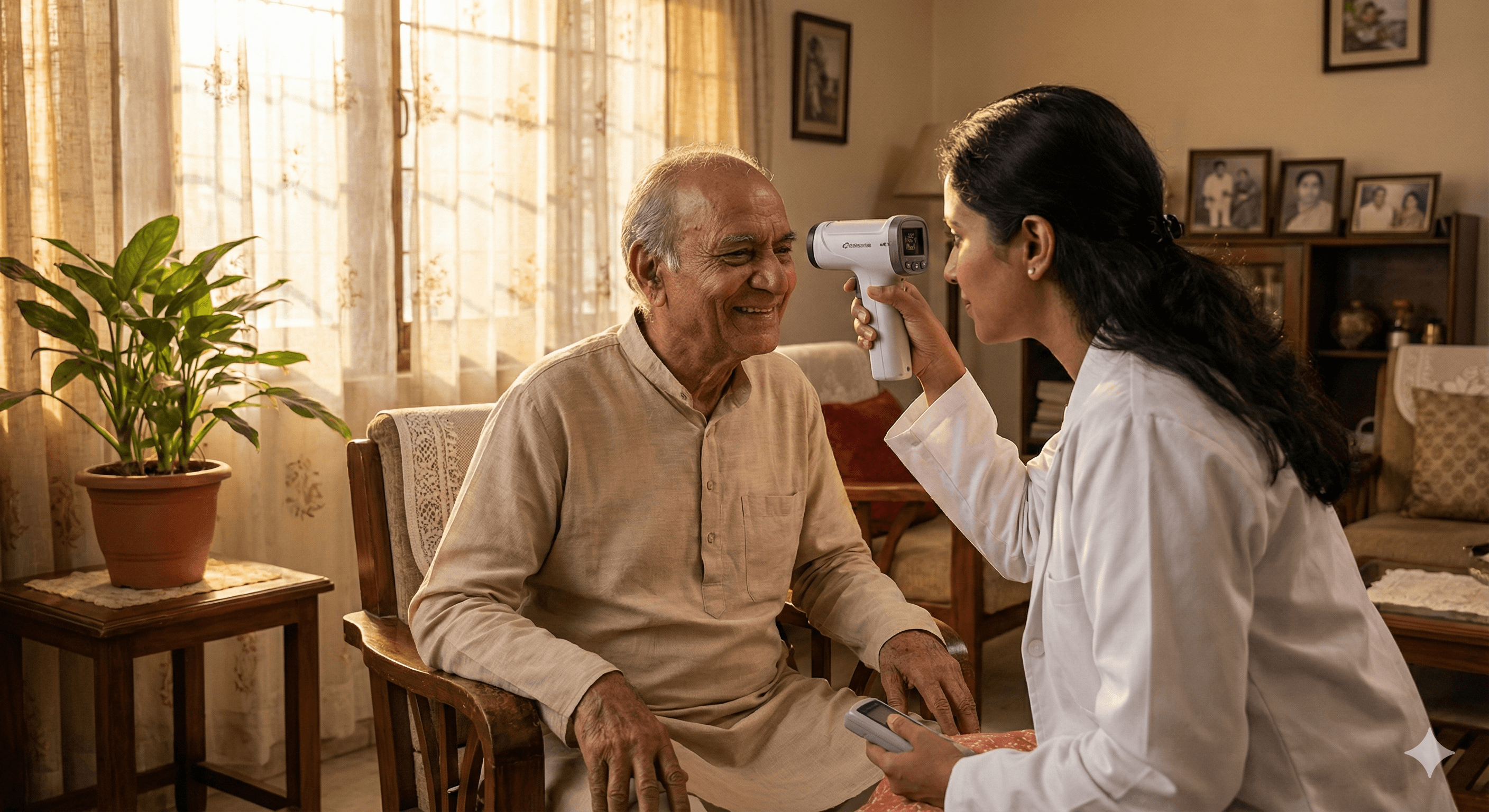 Eye test environment